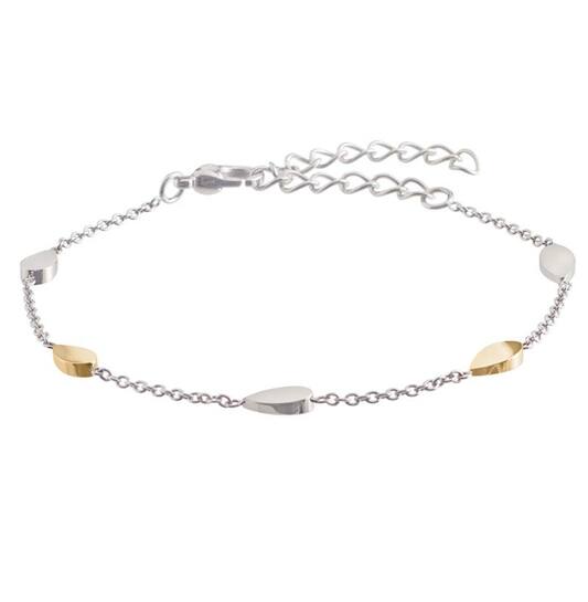  Bracelets à maillons - Titane - 22cm