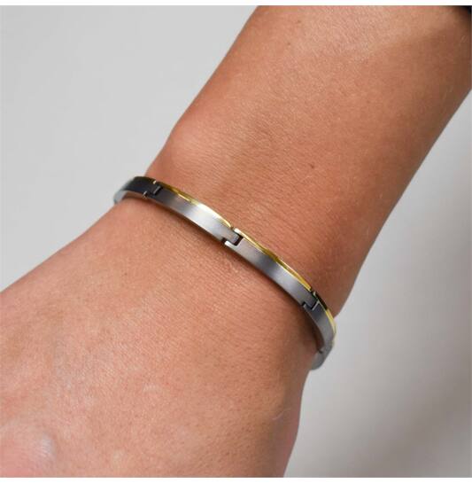  Bracelets à maillons - Titane - 20cm