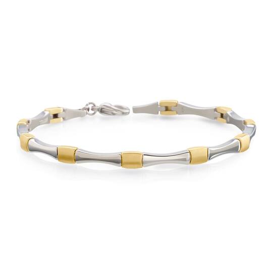  Link bracelets - Titanium - 20cm