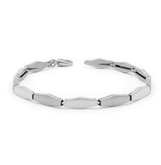  Link bracelets - Titanium - 20cm