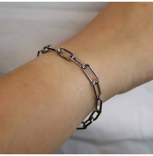  Bracelets à maillons - Titane - 20cm