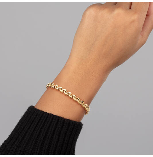  Bracelets à maillons - Titane - 20cm