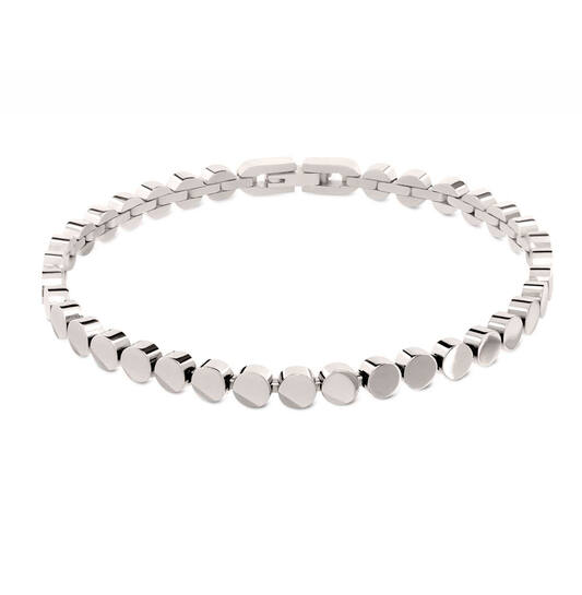  Link bracelets - Titanium - 21cm
