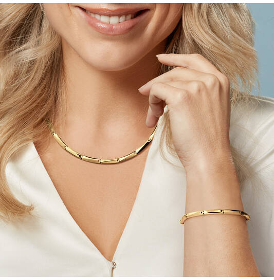  Bracelets à maillons - Titane - 21cm