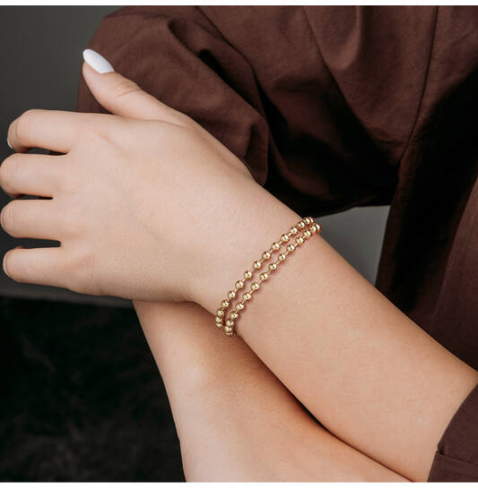  Link bracelets - Titanium - 21cm