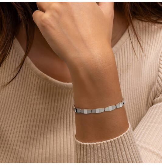  Bracelets à maillons - Titane - 20cm