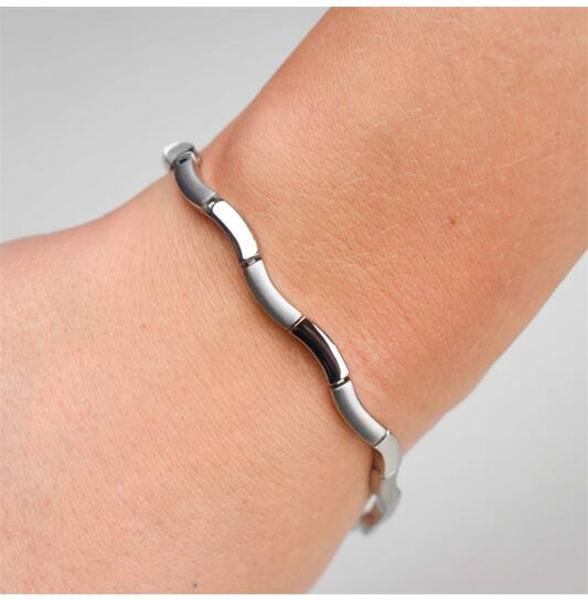  Bracelets à maillons - Titane - 21cm