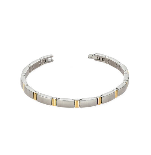  Link bracelets - Titanium - 21cm