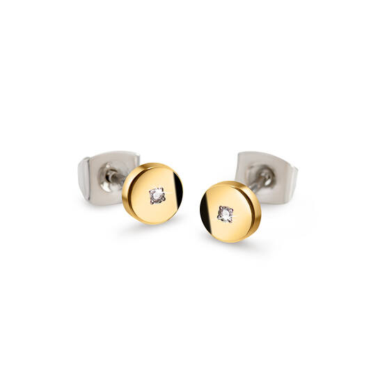  Ohrstecker - Titan - Diamant - 0.02ct
