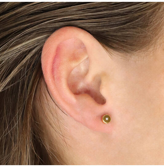  Ohrstecker - Titan - Diamant - 0.02ct