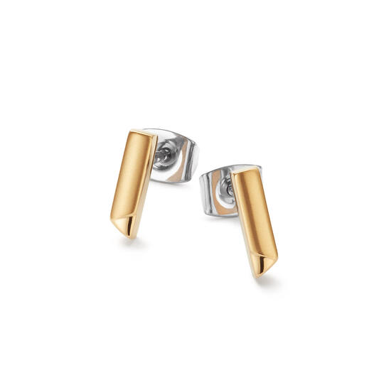  Ear studs - Titanium - 1cm