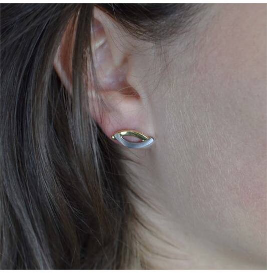  Boucles d'oreilles à puces - Titane