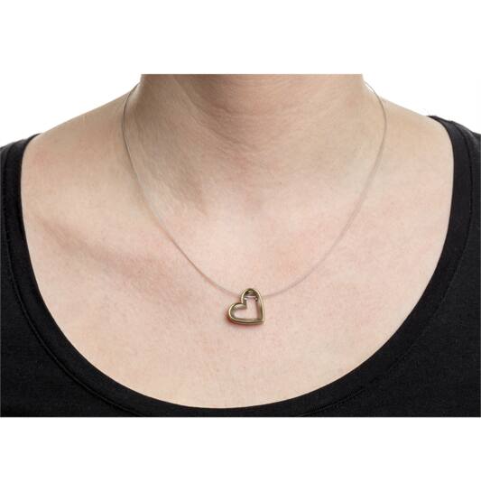  Pendentifs avec pierre - Titane - Diamant - 0.005ct