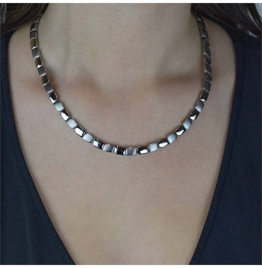  Necklace - Titanium - 45cm