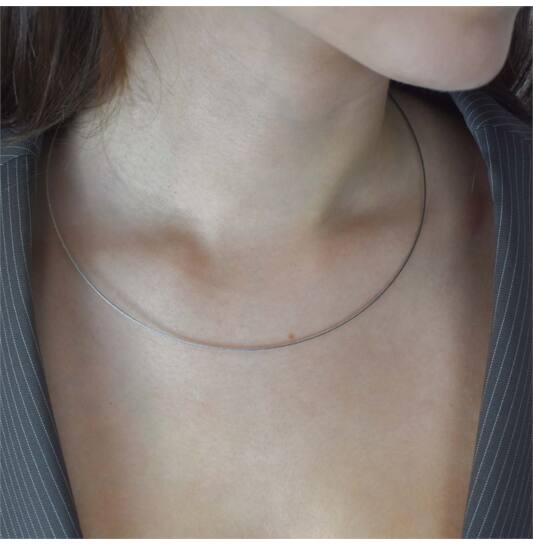  Lengte collier - Staal - 45cm
