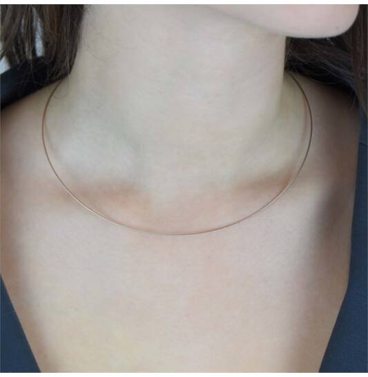  Lengte collier - Staal - 45cm
