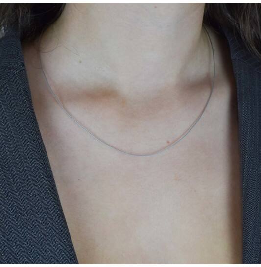  Lengte collier - Staal - 45cm