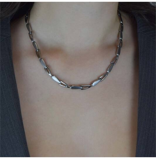  Collier - Titane - 45cm