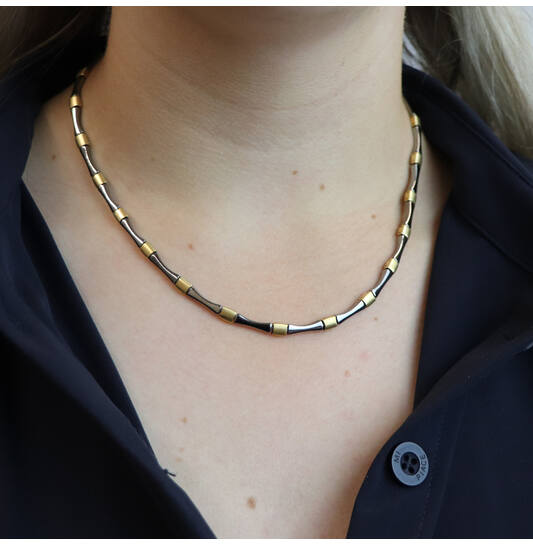  Necklace - Titanium - 45cm