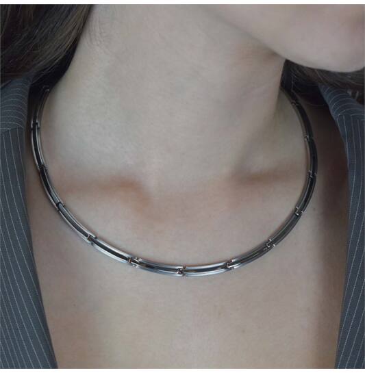  Collier - Titane - 45cm