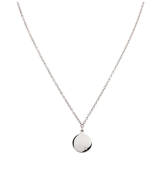  Gliederketten - Titan - Diamant - 0.005ct - 47cm