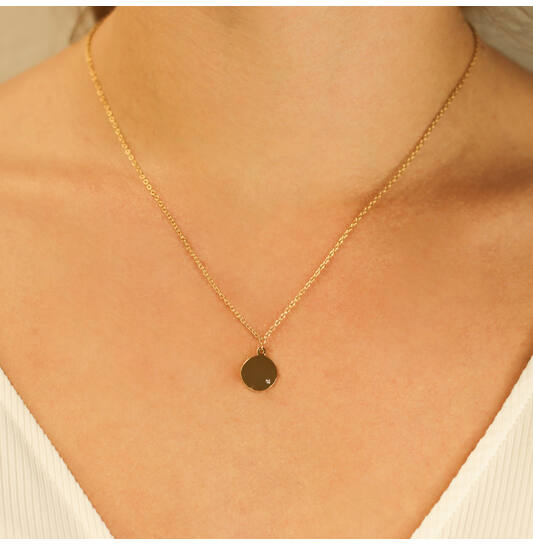 Gliederketten - Titan - Diamant - 0.005ct - 47cm