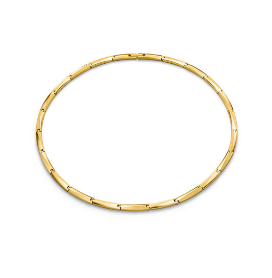  Colliers maillons - Titane - 50cm