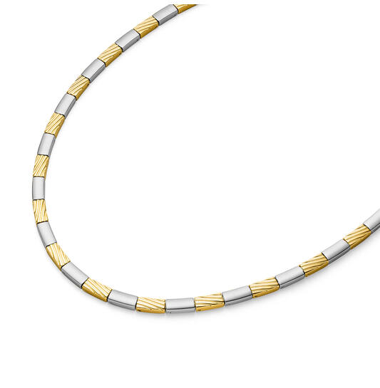  Schakelcollier - Titanium - 45cm
