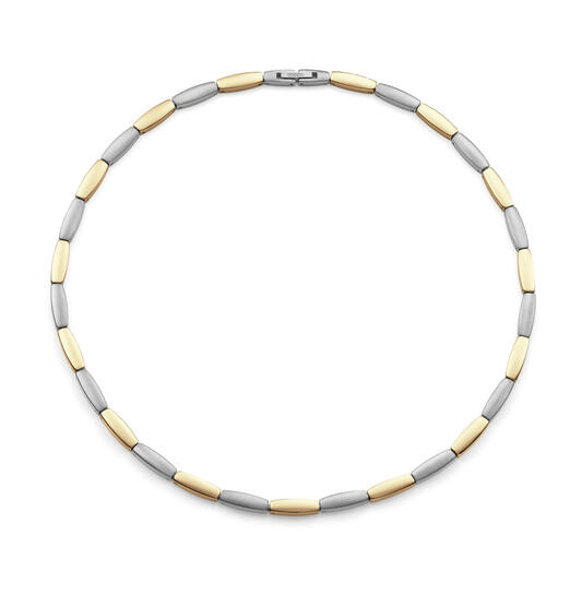  Schakelcollier - Titanium - 45cm