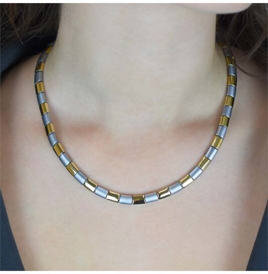  Necklace - Titanium - 45cm