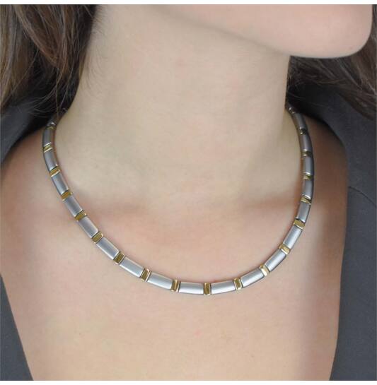  Necklace - Titanium - 45cm