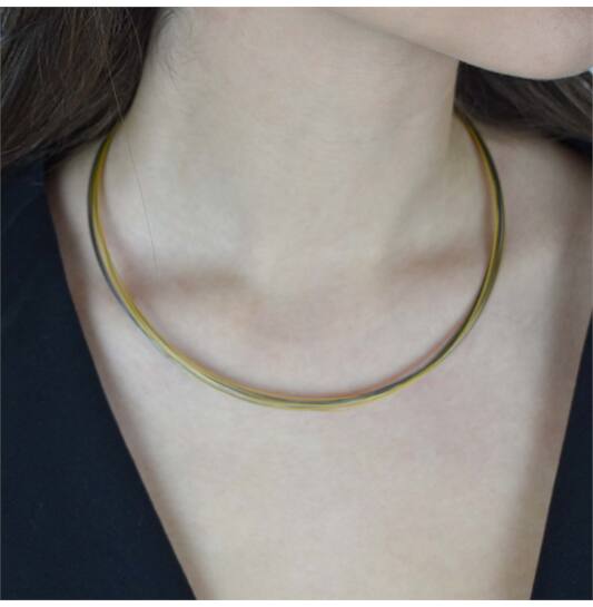  Lengte collier - Staal