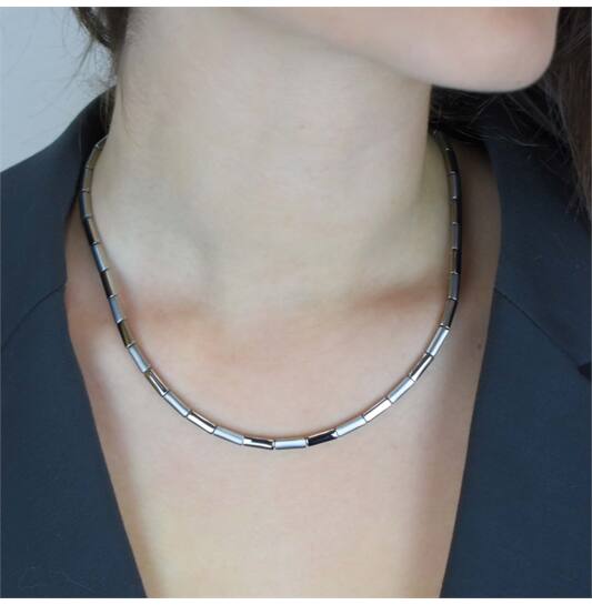  Necklace - Titanium - 45cm