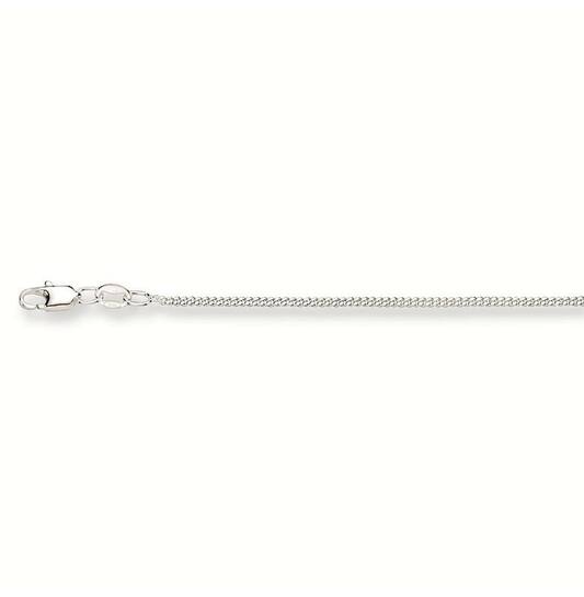  Länge Ketten - Gourmet - 1.5mm - 50cm - Silber - 2.8gr
