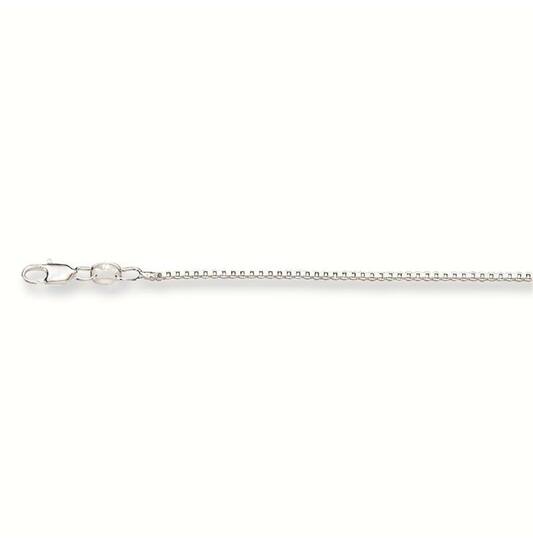 Länge Ketten - Venezianisch - 1.2mm - 42cm - Silber - 4.1gr