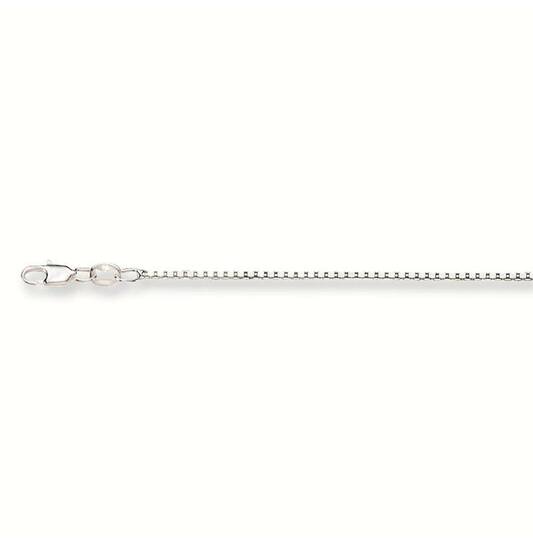  Länge Ketten - Venezianisch - 1.5mm - 45cm - Silber - 5.1gr