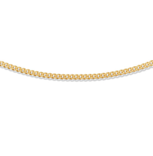  Gliederkette - Gourmet - 1.9mm - 42cm - Vergoldet