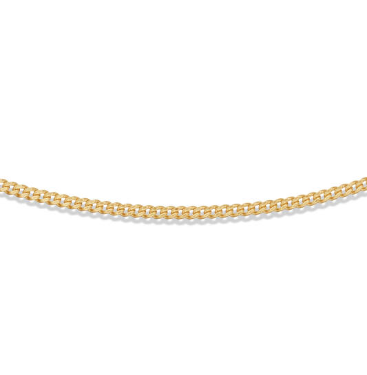  Gliederkette - Gourmet - 1.9mm - 50cm - Vergoldet