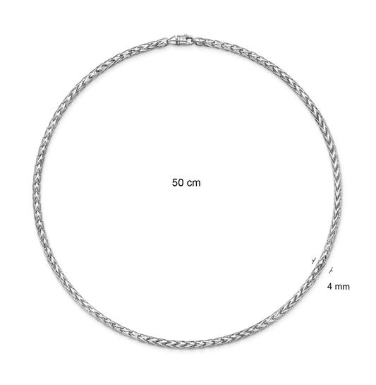  Gliederketten - Fantasieglied - Silber - 50cm