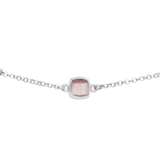  Kette - Fantasie - Jasseron - Silber - 55cm Colors from Nature - 