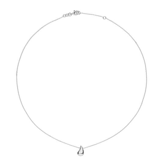  Kette - Tropfen - Anker - Silber - 45cm