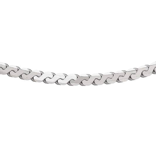 Kette - Fantasieglied - Silber - 45cm