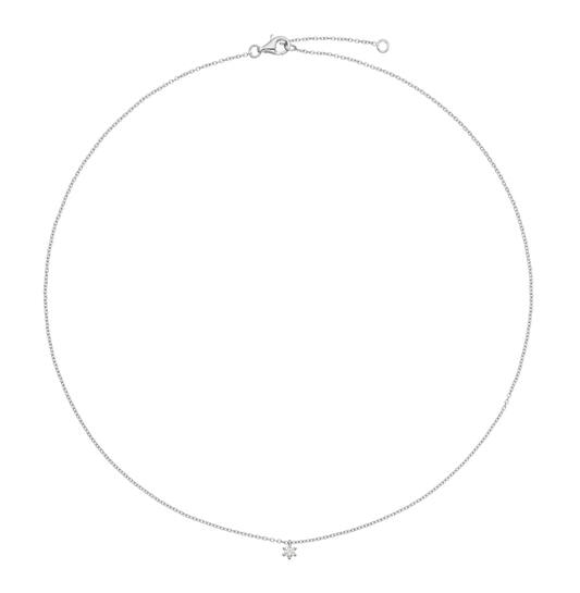  Collier - Ster - Anker - Zilver - 45cm