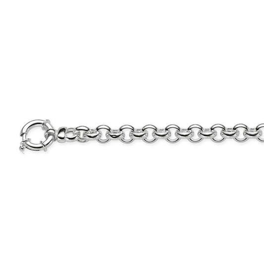  Link necklaces - Jasseron - Silver - 45cm