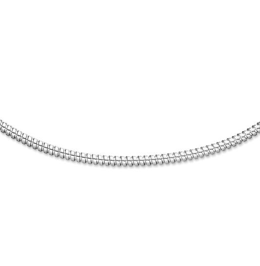  Ketten mit Anhänger - Rund - Silber - 45cm