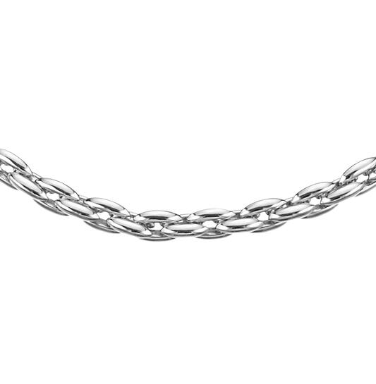  Link necklaces - Silver - 45cm