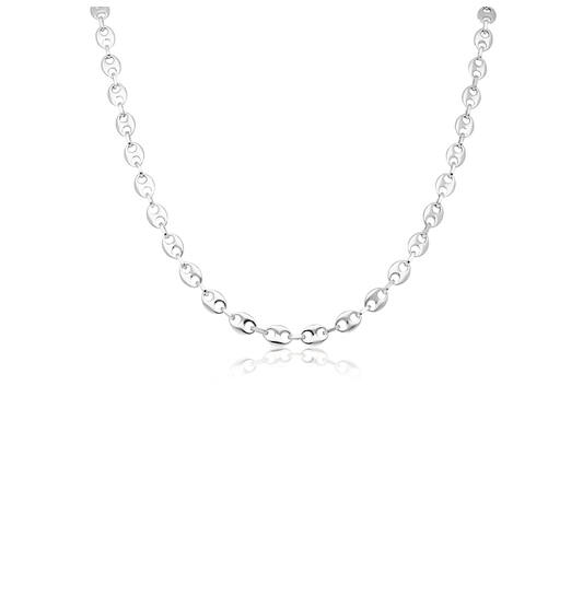  Schakelcollier - Anker - Zilver - 50cm
