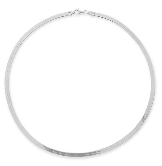  Schakelcollier - Gourmet - Zilver - 45cm