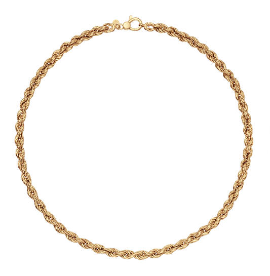  Gliederketten - Band - Vergoldet - 60cm