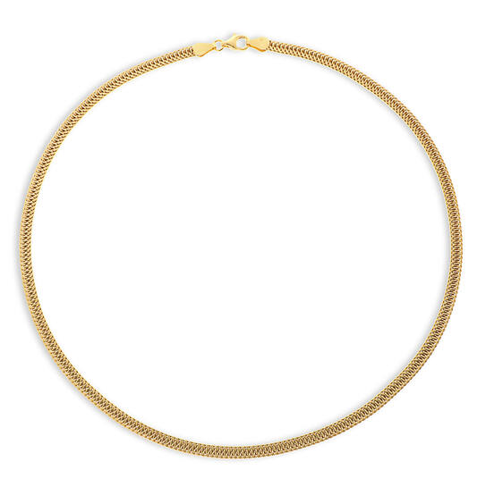  Necklaces with pendant - Gourmet - Goldplated - 45cm
